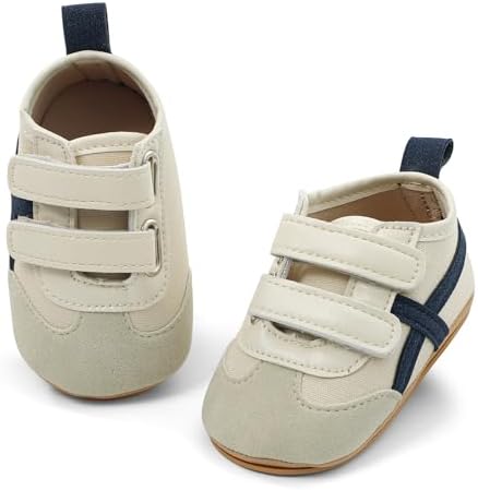 MASOCIO Baby Boy Girl First Walking Shoes Infant Anti Slip Trainer Sneakers
