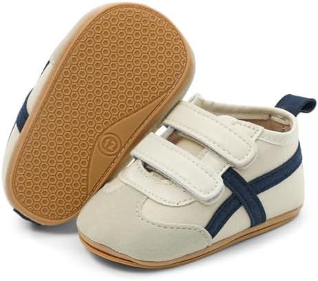 MASOCIO Baby Boy Girl First Walking Shoes Infant Anti Slip Trainer Sneakers