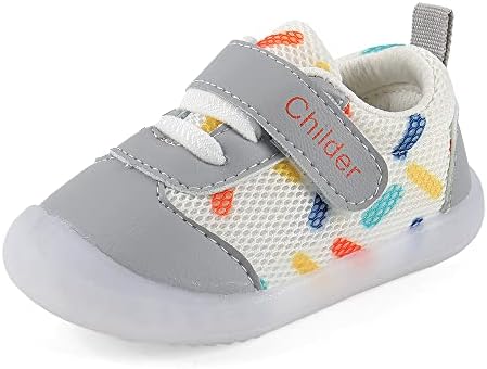 MASOCIO Baby Boys Girls First Walking Shoes Infant Toddler Trainers Anti-Slip Shoes