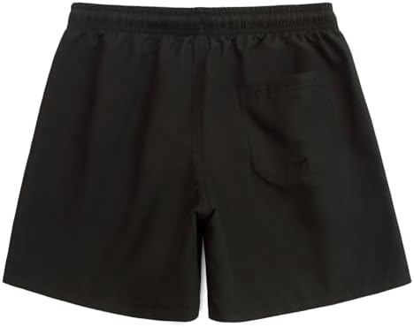 MEILONGER Boys Swimming Shorts With Liner Swim Trunks For Teen Qick Dry Board Shorts Kids 5-inch