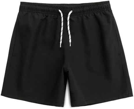 MEILONGER Boys Swimming Shorts with Liner Swim Trunks for Teen Qick Dry Board Shorts Kids 5-inch