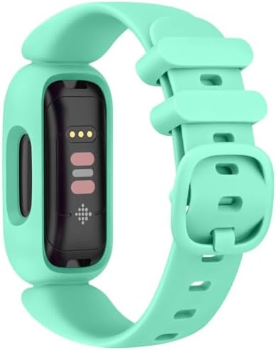 Meliya Straps For Ace 3 Strap For Kids Boys Girls 2Pack Soft Silicone Ace 3 Watch Wristband Replacement For Ace 3 Aqua Blue+Light Pink