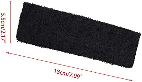 Men Cotton Elastic Sweatband Sports Headband Running Fitness Headband Hair Bandage Cycling Anti-Sweat Band Sports Headband Elastic For Women