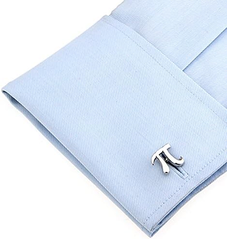 Men's Math Physics PI 3.14 π Cufflinks