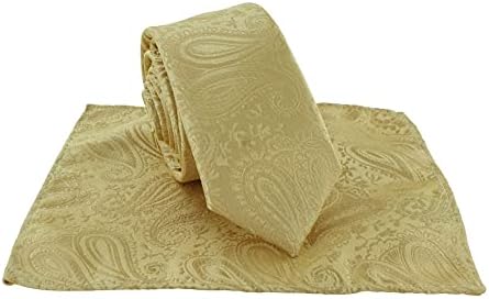 Michelsons of London Boys Tonal Paisley Tie & Pocket Square Set
