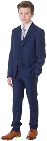 Milano Mayfair Boys Navy Blue Suit Boys Wedding Page Boy Party Prom Suit 12-18m to 14 Years