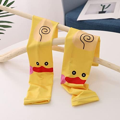 Milisten 5 Pairs Kids UV Protection Cooling Arm Sleeves Summer Sun Sleeves Arm Cover Sleeves For Children Kids (Mixed Patterns)