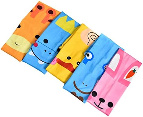 Milisten 5 Pairs Kids UV Protection Cooling Arm Sleeves Summer Sun Sleeves Arm Cover Sleeves for Children Kids (Mixed Patterns)