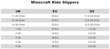Minecraft Boys Graffiti Style Slip On Loafer Slippers Slip-On Indoor Shoes For Kids Multicoloured Gaming Footwear For Boys Lightweight Indoor Slides For Children & Teens