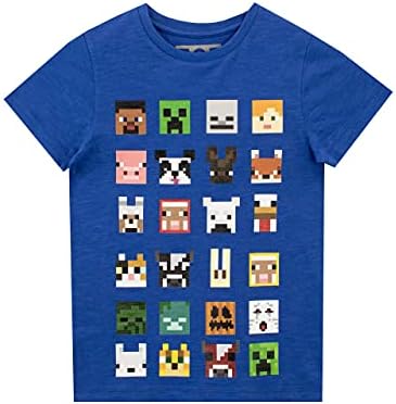 Minecraft Sprites Boys' T-Shirt Green