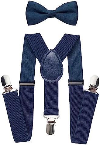 Mini Mart Online Limited Boys Bow Tie & Braces Set 60cm