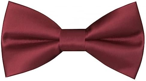 Mini Mart Online Limited Boys Kids Plain Basic Back Dickie Bow Tie