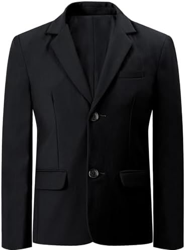 mintgreen Boys Blazer Kid V Neck Wedding Regular Fit Suit Jacket 7-14 Years