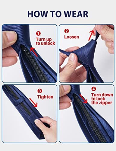 Mintgreen Toddler Kids Youth Boys Girls Neckties Adjustable Zipper Pre-tied Tie 5-14 Years Old