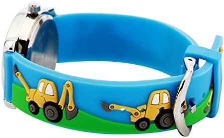 Mixe First Time Teacher Boys Girls Children Kids Analog Wrist Watch Cartoon 3D Band Environment Friendly Silicone ME92