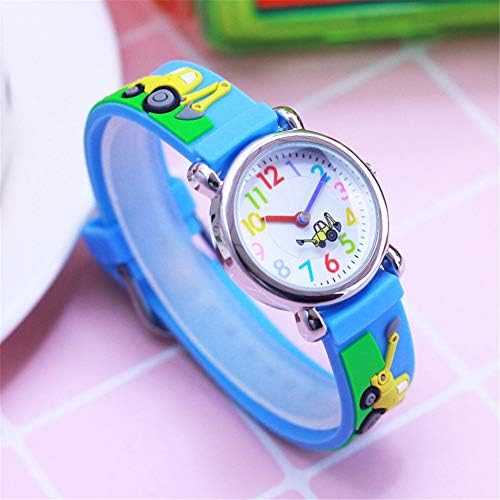 Mixe First Time Teacher Boys Girls Children Kids Analog Wrist Watch Cartoon 3D Band Environment Friendly Silicone ME92