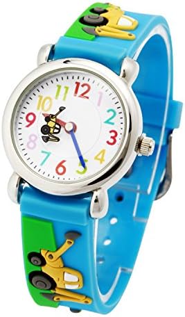 Mixe First Time Teacher Boys Girls Children Kids Analog Wrist Watch Cartoon 3D Band Environment Friendly Silicone ME92