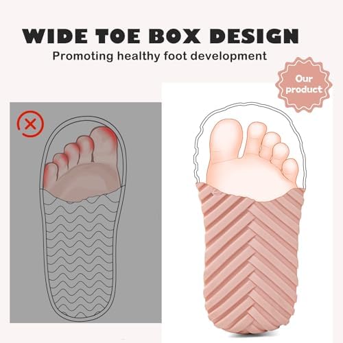 MK MATT KEELY Baby Boys Girls First Walking Shoes Toddlers Slip On Trainers Outdoor Pre Walker Shoes