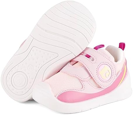 MK MATT KEELY Baby Boys Girls First Walking Shoes Toddlers Breathable Mesh Pre Walker Trainers With Anti-Slip Rubber Sole