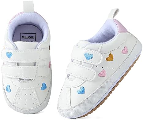 MK MATT KEELY Baby Boys Girls Soft Sole Sneakers Infant PU Leather Shoes Prewalkers