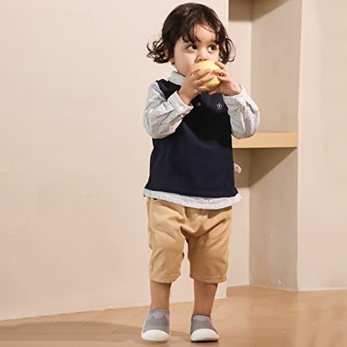 MK MATT KEELY Baby First Walking Shoes For Wide Feet Boys Girls Soft Mesh Breathable Sneakers For Toddler Infant