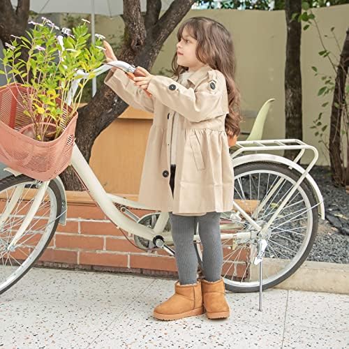 MK MATT KEELY Baby Winter Booties For Toddlers Kids Boy Girl Warm Snow Boots Plush Shoes With Soft Rubber Sole