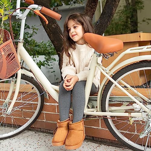 MK MATT KEELY Baby Winter Booties For Toddlers Kids Boy Girl Warm Snow Boots Plush Shoes With Soft Rubber Sole