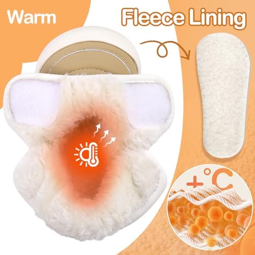 MK MATT KEELY Baby Winter Boots Toddlers Waterproof Snow Booties Boys Girls Warm Fleece Shoes With Anti-Slip Rubber Sole