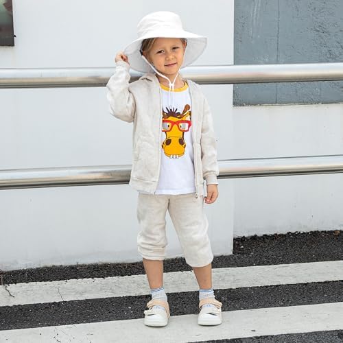 MK MATT KEELY Boys Girls Sandals Kids Closed Toe Walking Shoes Toddlers Baby Wide Fit Beach Sandals With Non-Slip Sole