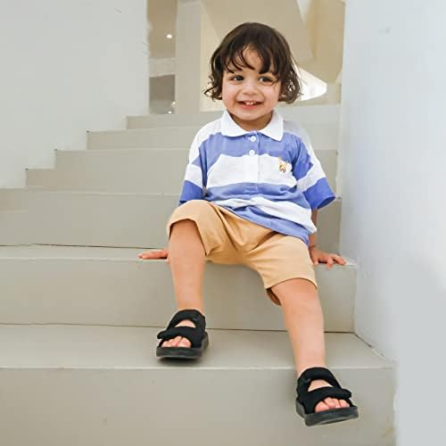 MK MATT KEELY Unisex Kids Summer Sandals Baby Anti-Slip Open Toe Adjustable Walking Shoes For Boys Girls