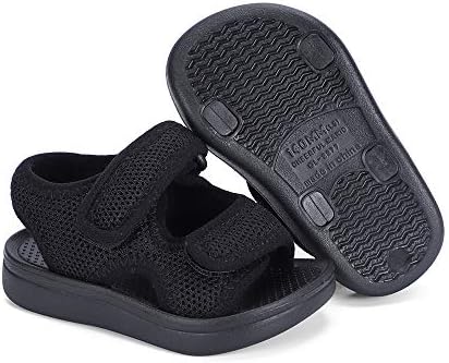 MK MATT KEELY Unisex Kids Summer Sandals Baby Anti-Slip Open Toe Adjustable Walking Shoes For Boys Girls