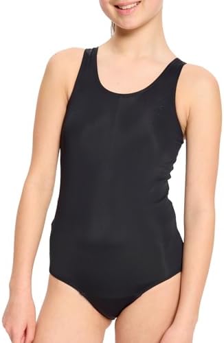 Modibodi Period Swimwear For Girls - High Absorbency 50ml Racerback One-Piece Swimsuit For Teens