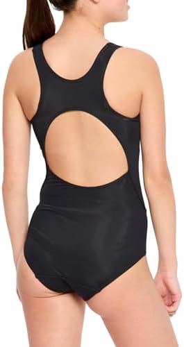 Modibodi Period Swimwear For Girls - High Absorbency 50ml Racerback One-Piece Swimsuit For Teens