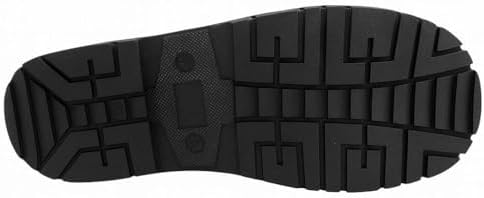 Moelund Boys Black Easy Slip On School Shoes Smart Uniform Shoes For Kids & Teens Easy Wear With Non-Slip Sole Sizes 2-6