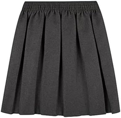 MOLLY MALOU Girls School Uniform Skirts Back to School Box Pleated Round Elasticated Skirts 2-16 Years