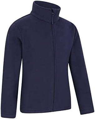 Mountain Warehouse Camber II Kids Full-Zip Fleece - Comfy Lightweight Sweatshirt Full-zip For Boys & Girls - For Autumn Winter Camping Outdoors & Hiking