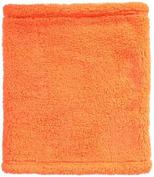 Mountain Warehouse Kids Sherpa Fleece Neck Gaiter - Lightweight - For Cold Weather Bright Orange