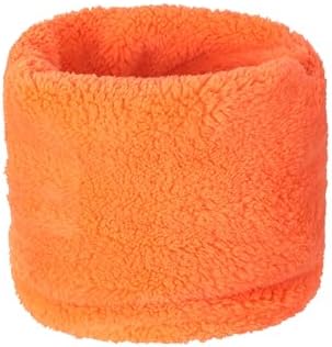 Mountain Warehouse Kids Sherpa Fleece Neck Gaiter - Lightweight - For Cold Weather Bright Orange