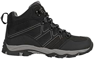Mountain Warehouse Oscar Kids Walking Boots – Suede Footwear With Sturdy Grip Padded Ankles & Strong Outsole – For Spring Summer Travelling Hiking Camping