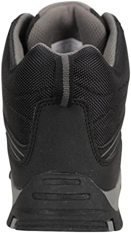 Mountain Warehouse Oscar Kids Walking Boots – Suede Footwear With Sturdy Grip Padded Ankles & Strong Outsole – For Spring Summer Travelling Hiking Camping