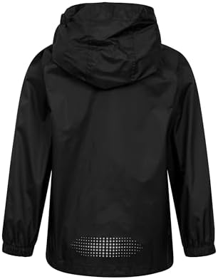 Mountain Warehouse Pakka Kids Waterproof Jacket - Wind Resistant Lightweight Breathable Rain Coat For Girls & Boys Packaway Bag - For Rain Autumn Winter