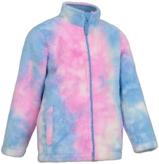 Mountain Warehouse Rainbow Cosy Kids Fleece - Full Zip Childrens Top Lightweight Warm & Cosy Girls & Boys Sweater Front Pockets - Best For Spring Summer