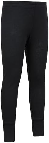 Mountain Warehouse Talus Kids Base Layer Thermal Pants - Moisture Wicking Lightweight & Quick Drying Leggings Boys & Girls - Spring Summer Outdoors & Travelling