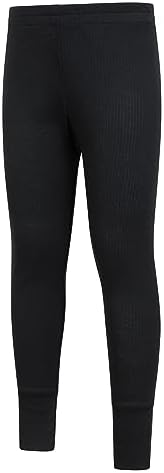 Mountain Warehouse Talus Kids Base Layer Thermal Pants - Moisture Wicking Lightweight & Quick Drying Leggings Boys & Girls - Spring Summer Outdoors & Travelling