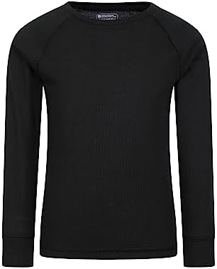 Mountain Warehouse Talus Kids Base Layer Top - Breathable & Lightweight Moisture Wicking Boys & Girls - Autumn Winter Outdoors Travelling & Hiking