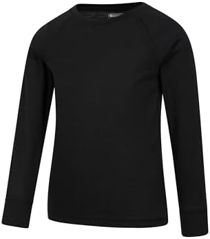Mountain Warehouse Talus Kids Base Layer Top - Breathable & Lightweight Moisture Wicking Boys & Girls - Autumn Winter Outdoors Travelling & Hiking