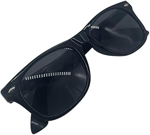 Mustavo Kids Sunglasses Boys Sunglasses Kid's Sunglasse's Girls Black Gloss Finish 100% UV400 Protection Fashion Glasses For Ages 3-9 Years Old Childrens Childs Shades