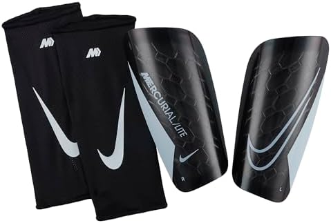 NIKE DN3611-010 NK MERC LITE - FA22 Shin guards Unisex Adult Black/Black/White Size XL