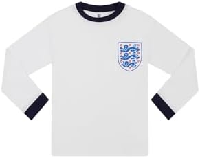 Official England Football Team Boys Long Cotton Pyjama Set