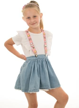 Olata Children’s Elasticated Design Y-Shape Braces/Suspenders In Various Designs (1-5 Years) - 2.5cm